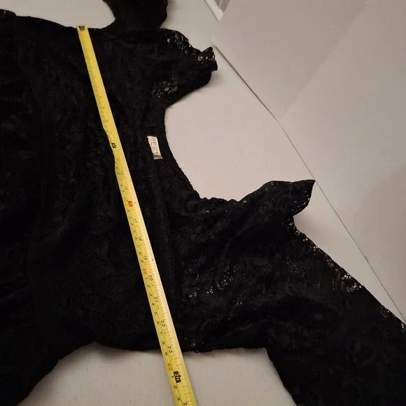 NEW Torrid Festi Festival Black Lace Tiered Maxi Dress Plus Size 3 3X - Picture 6 of 8